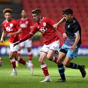 Bristol City's Tom Fry in Action Against Sheffield Wednesday U21 at Ashton Gate Stadium