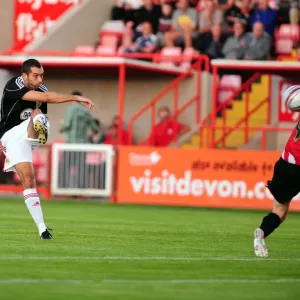 Bristol City Trialist Long Range Effort Print