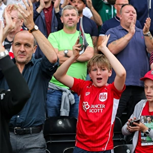 Bristol City's Triumph: Fans Celebrate 4-0 Victory at Craven Cottage
