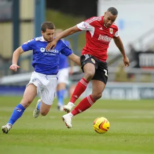 Bristol City's Tyrone Barnett vs Oldham Athletic's James Wesolowski: A Fight for Supremacy in Sky Bet League One Bristol City's Tyrone Barnett vs Oldham Athletic's James Wesolowski: A Fight for Supremacy in Sky Bet League One