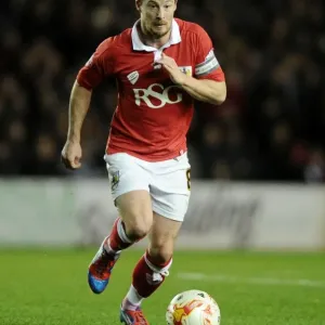 Bristol City's Wade Elliott in Print Bristol City's Wade Elliott in Print