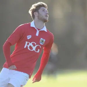Bristol City's Wes Burns in Action at Training Print