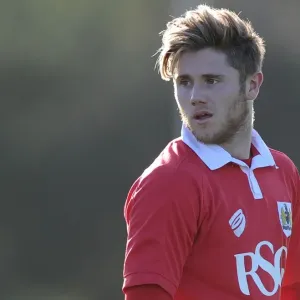 Bristol City's Wes Burns in Action Print