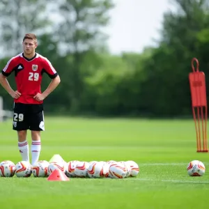 Bristol City's Wes Burns in Pre-Season Training (June 2013)