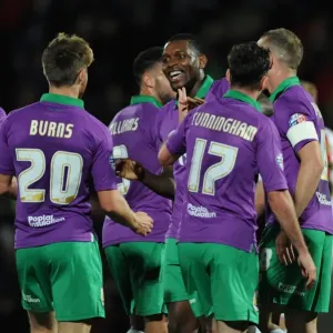 Bristol City's Wes Burns Scores the Winning Goal in Johnstone's Paint Trophy Match Against Cheltenham Town