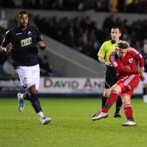Bristol City's Woolford Thwarts by Millwall Keeper - Championship Clash, April 2011 Bristol City's Woolford Thwarts by Millwall Keeper - Championship Clash, April 2011