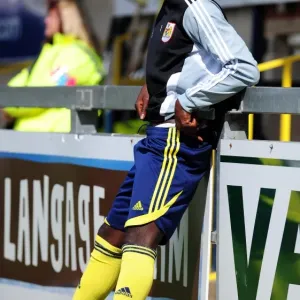 Bristol City FC Print - Yannick Bolasie in Action