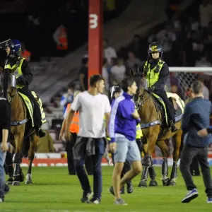 Bristol Derby: Fans Euphoria Halted by Police Horses