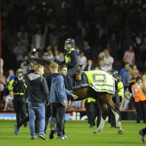 Bristol Derby: Fans Euphoria Halted by Police as They Rush the Pitch