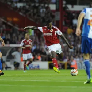 Brisol Derby : El gol del ganador para el Bristol City contra los rojos en la Copa de pintura Johnstone