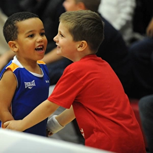 Bristol Flyers Celebrate Win Against Plymouth Raiders in British Basketball Cup