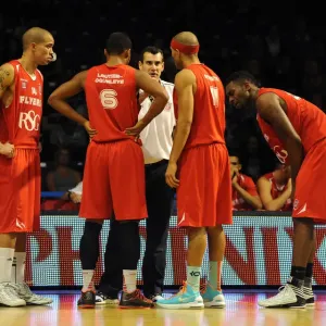 Bristol Flyers Coach Team Talk Print Bristol Flyers Coach Team Talk Print