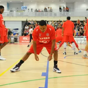 Bristol Flyers Doug Herring Pre-Game Print