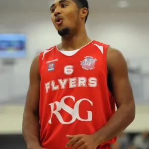 Bristol Flyers Dwayne Lautier-Ogunleye in Action Print
