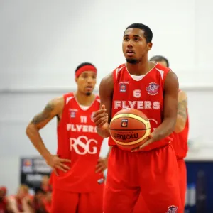 Bristol Flyers Dwayne Lautier-Ogunleye Basketball Print Bristol Flyers Dwayne Lautier-Ogunleye Basketball Print