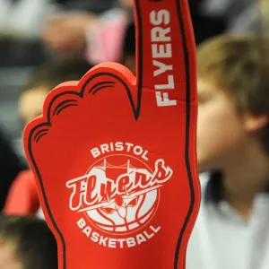 Bristol Flyers Fans in Full Cheer Print Bristol Flyers Fans in Full Cheer Print