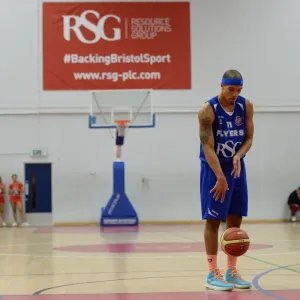 Bristol Flyers Greg Streete Free Throw Print