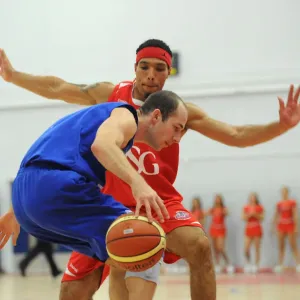 Bristol Flyers vs. Durham Wildcats Print - Basketball Action Photo Bristol Flyers vs. Durham Wildcats Print - Basketball Action Photo