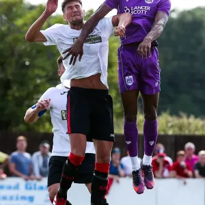 Bristol Manor Farm vs. Bristol City: Shawn McCoulsky in Action, 2017 Pre-season Friendly, The Creek, Bristol