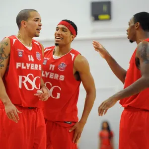 British Basketball Cup Showdown: Flyers vs. Raiders at Wise Campus - Intense Action from Bristol Flyers and Plymouth Raiders British Basketball Cup Showdown: Flyers vs. Raiders at Wise Campus - Intense Action from Bristol Flyers and Plymouth Raiders