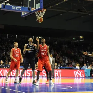 British Basketball League Cup Print - Worcester Wolves vs Bristol Flyers British Basketball League Cup Print - Worcester Wolves vs Bristol Flyers
