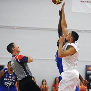 British Basketball League: Showdown between Bristol Flyers and Plymouth Raiders at SGS Wise Campus - September 2014