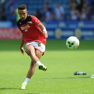 Callum Robinson in Action: Bristol City vs. Sheffield Wednesday, Sky Bet Championship (August 2015)