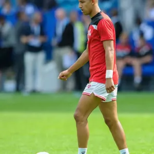Callum Robinson of Bristol City in Action against Sheffield Wednesday, Sky Bet Championship, August 8, 2015