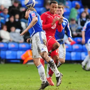 Print of Bristol City Football Clash