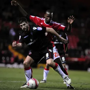 Championship Clash: Cisse vs Evans - A Battle for Supremacy (November 2010) - Bristol City vs Sheffield United