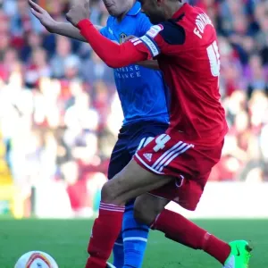 Championship Clash: Fontaine vs Becchio - A Battle of Stars at Ashton Gate