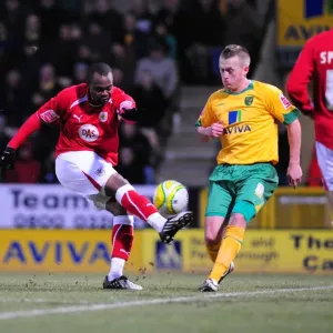 The Championship Clash: Norwich City vs. Bristol City (Season 08-09)