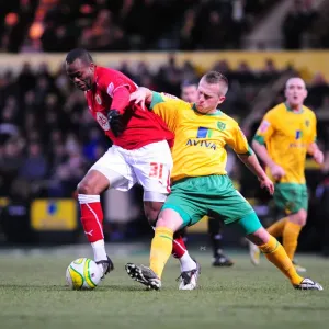 The Championship Clash: Norwich City vs. Bristol City - A Football Rivalry (Season 08-09)