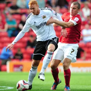 Championship Clash Print: Ryan Taylor vs Stephen Dawson at Oakwell Stadium