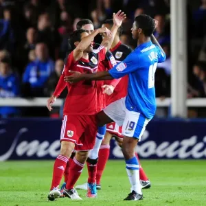 Championship Clash: Temperatures Rise Between Peterborough and Bristol City Players Championship Clash: Temperatures Rise Between Peterborough and Bristol City Players