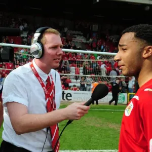 Championship Showdown: Nicky Maynard's Interview with Adam Baker from Bristol City Amidst the Tension Against Derby County, April 2010 Championship Showdown: Nicky Maynard's Interview with Adam Baker from Bristol City Amidst the Tension Against Derby County, April 2010