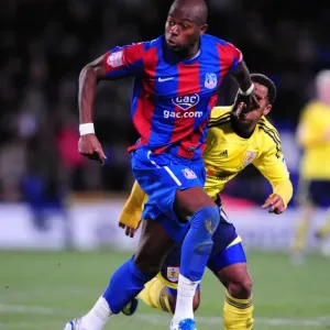 Print of a football match between Crystal Palace and Bristol City