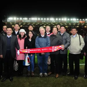 Print of Championship Showdown at Ashton Gate Stadium