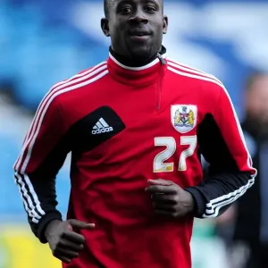 Championship Showdown: Albert Adomah of Bristol City Faces Millwall at The Den, 2013