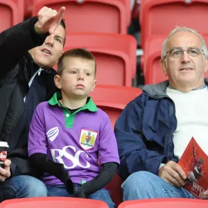 Championship Showdown: Bristol City vs Leeds United at Ashton Gate (August 2015) Championship Showdown: Bristol City vs Leeds United at Ashton Gate (August 2015)
