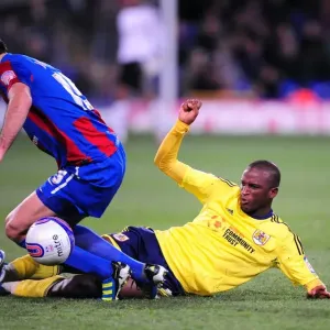 Print of a 2011 Championship football match at Selhurst Park