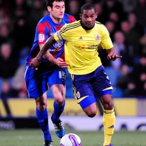 Print of Championship Showdown: Marvin Elliott at Selhurst Park