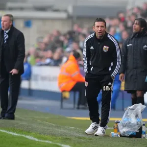 Championship Showdown: McInnes and Jackett Clash on the Sideline at Selhurst Park - Millwall vs. Bristol City (November 2011) Championship Showdown: McInnes and Jackett Clash on the Sideline at Selhurst Park - Millwall vs. Bristol City (November 2011)