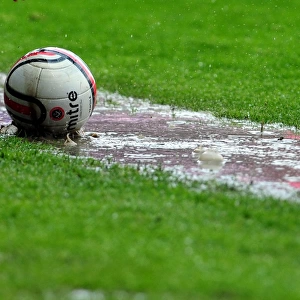Championship Showdown: Sheffield United vs. Bristol City in the Rain-soaked Bramall Lane (April 23, 2011)