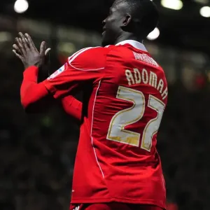 Print of Albert Adomah's Equalizer for Bristol City vs. Norwich City