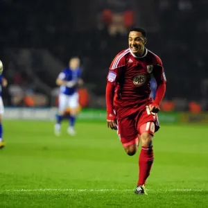Chasing Glory Print: Nicky Maynard in Action Chasing Glory Print: Nicky Maynard in Action