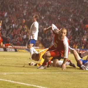 Crístian Roberts en acción para Bristol City contra Hartlepool United el 3 de abril. Crístian Roberts en acción para Bristol City contra Hartlepool United el 3 de abril.