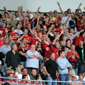 City fans at Cardiff