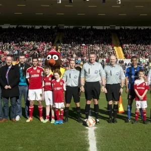 Bristol City FC Print of 2014 Match at Ashton Gate