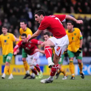 El choque de los canarios y colibríes : Norwich City contra Bristol City - Temporada 08-09 El choque de los canarios y colibríes : Norwich City contra Bristol City - Temporada 08-09